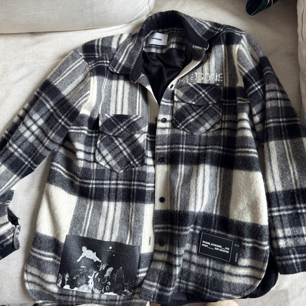 We11done Wool Shirt jacket
